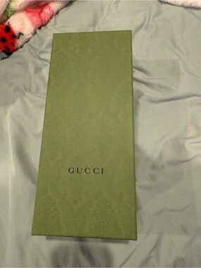 Gucci Olive Green Logo Box